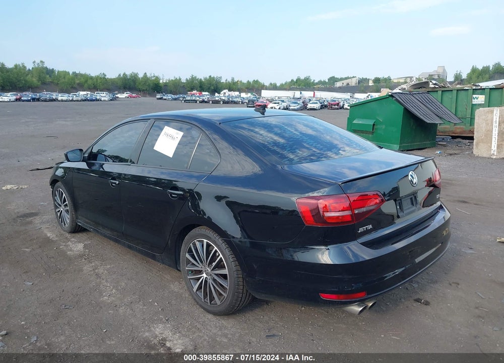 2016 VOLKSWAGEN JETTA 1.8T SPORT VIN: 3VWD17AJ1GM350210