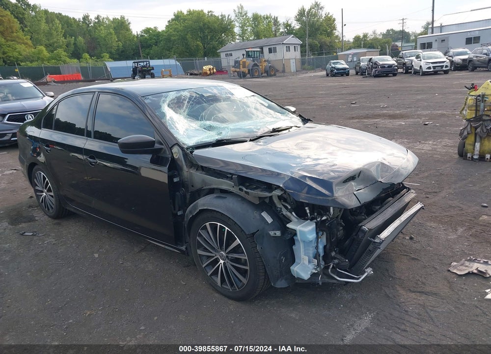 2016 VOLKSWAGEN JETTA 1.8T SPORT VIN: 3VWD17AJ1GM350210