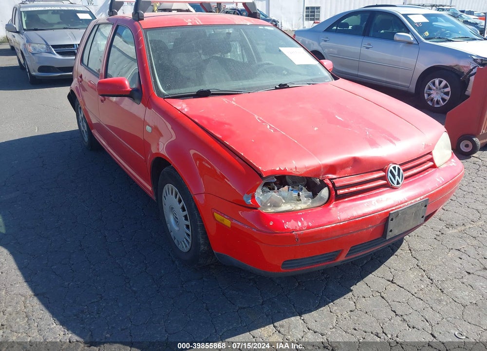 1999 VOLKSWAGEN GOLF GLS VIN: WVWGA31J6XW329278