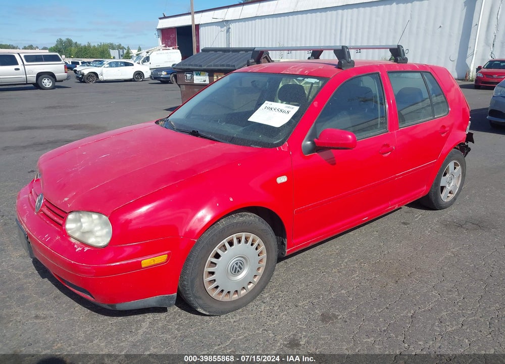 1999 VOLKSWAGEN GOLF GLS VIN: WVWGA31J6XW329278