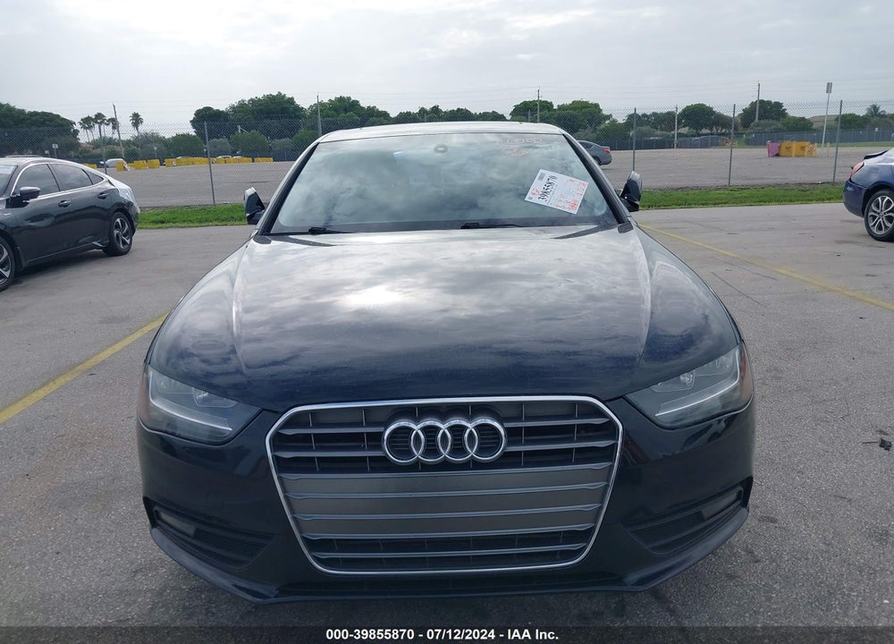 2014 AUDI A4 2.0T PREMIUM VIN: WAUAFAFL0EA119594