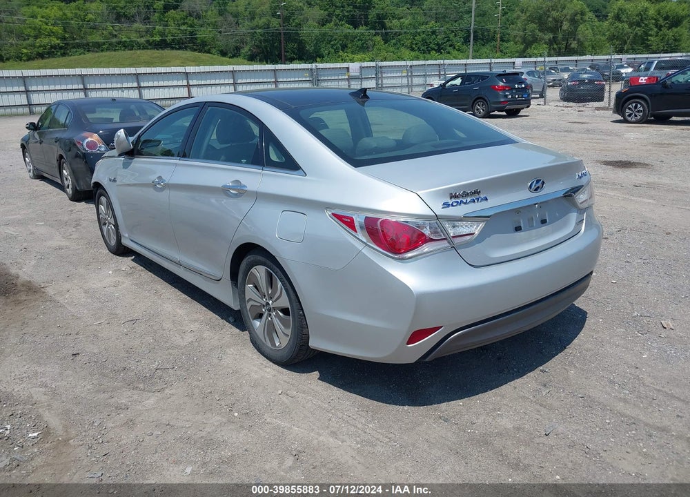 2014 HYUNDAI SONATA HYBRID LIMITED VIN: KMHEC4A49EA104733