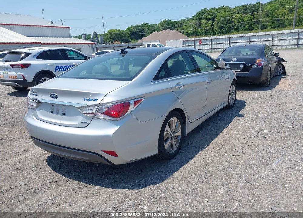 2014 HYUNDAI SONATA HYBRID LIMITED VIN: KMHEC4A49EA104733