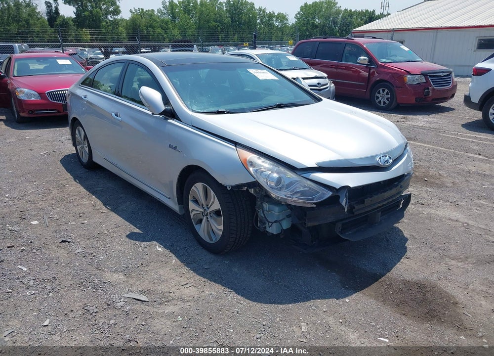 2014 HYUNDAI SONATA HYBRID LIMITED VIN: KMHEC4A49EA104733