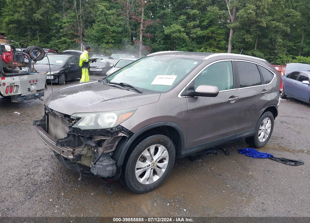 2014 HONDA CR-V EX-L VIN: 2HKRM4H7XEH652140