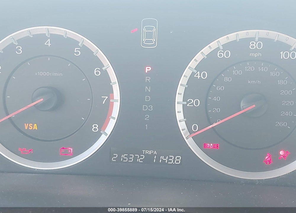 2010 HONDA ACCORD 2.4 LX-P VIN: 1HGCP2F40AA018896