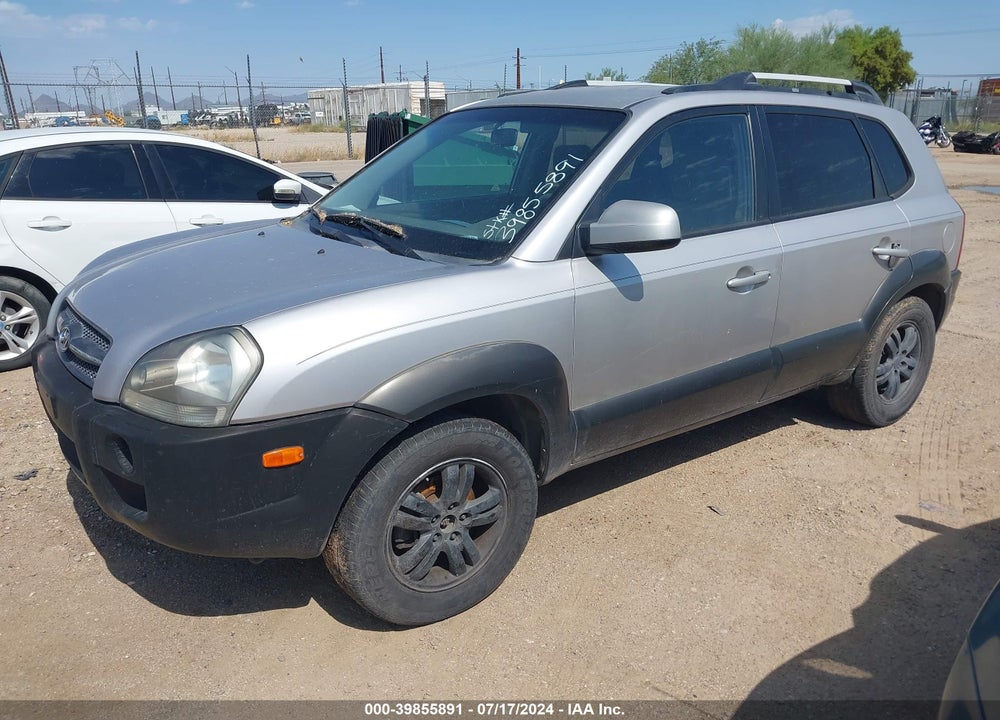 2006 HYUNDAI TUCSON GLS/LIMITED VIN: KM8JN72D66U342743
