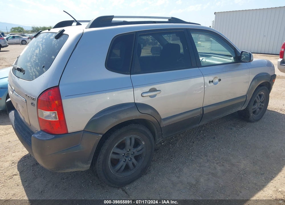 2006 HYUNDAI TUCSON GLS/LIMITED VIN: KM8JN72D66U342743