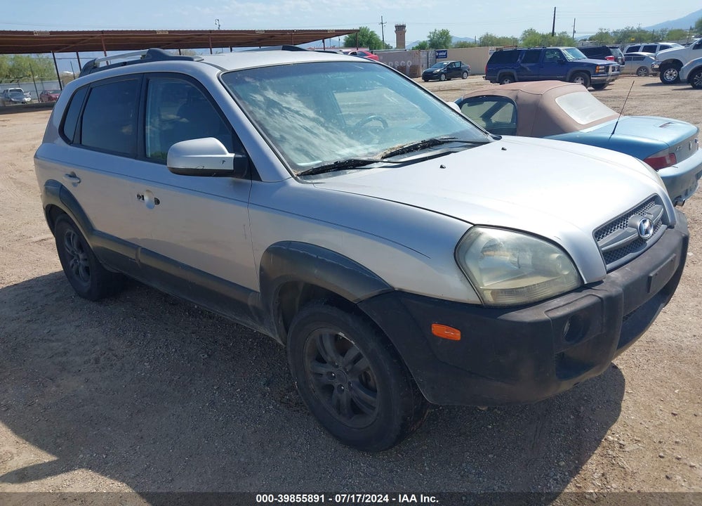 2006 HYUNDAI TUCSON GLS/LIMITED VIN: KM8JN72D66U342743