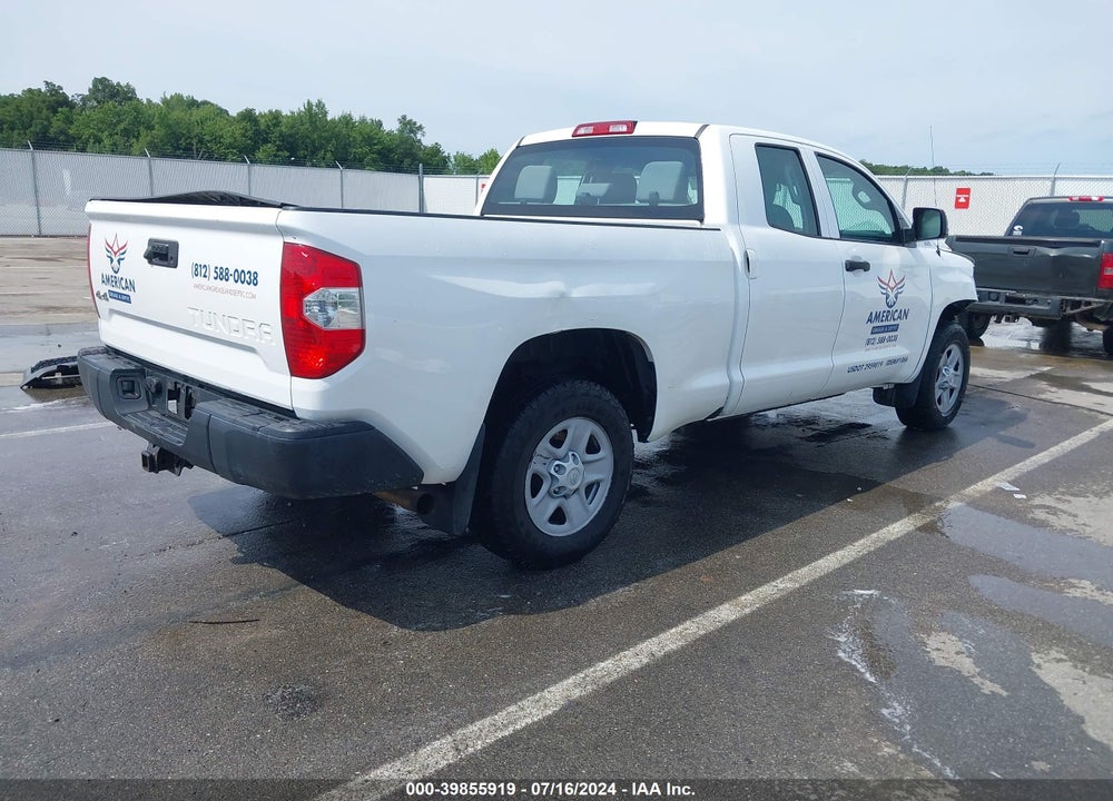 2018 TOYOTA TUNDRA SR 4.6L V8 VIN: 5TFUM5F10JX076636