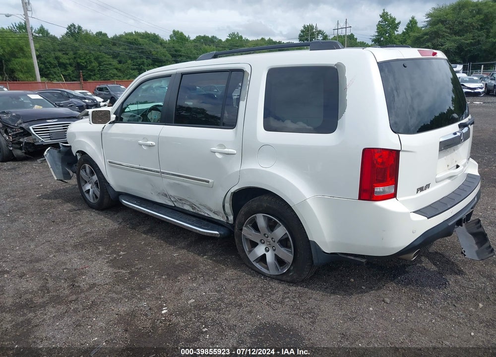 2014 HONDA PILOT TOURING VIN: 5FNYF4H92EB011098