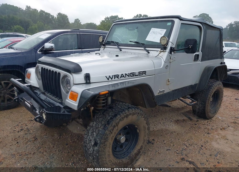 2006 JEEP WRANGLER X VIN: 1J4FA39S36P717323