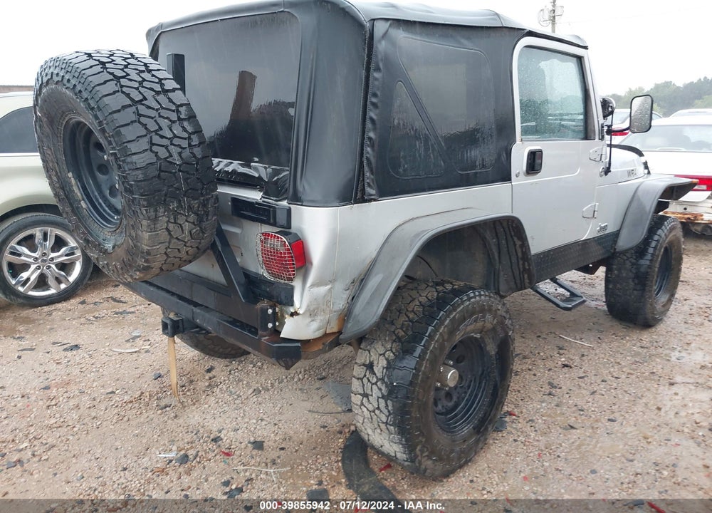 2006 JEEP WRANGLER X VIN: 1J4FA39S36P717323