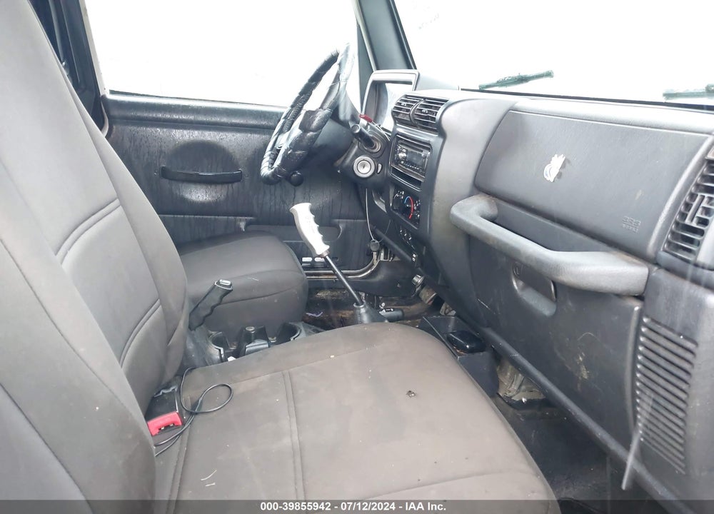 2006 JEEP WRANGLER X VIN: 1J4FA39S36P717323