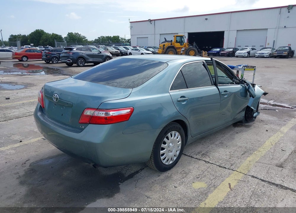 2009 TOYOTA CAMRY LE VIN: 4T4BE46K89R048783