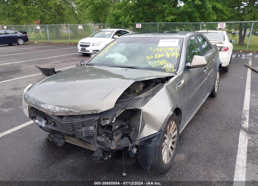 2011 CADILLAC CTS LUXURY VIN: 1G6DG5EY0B0159602