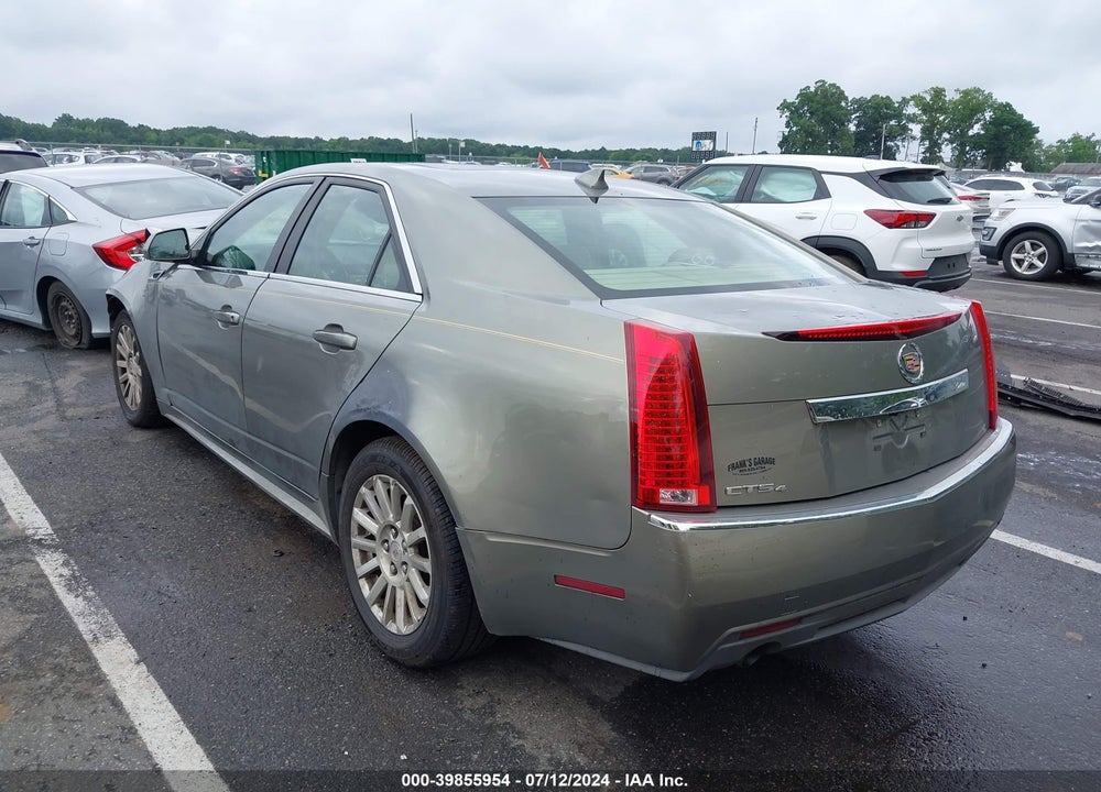 2011 CADILLAC CTS LUXURY VIN: 1G6DG5EY0B0159602