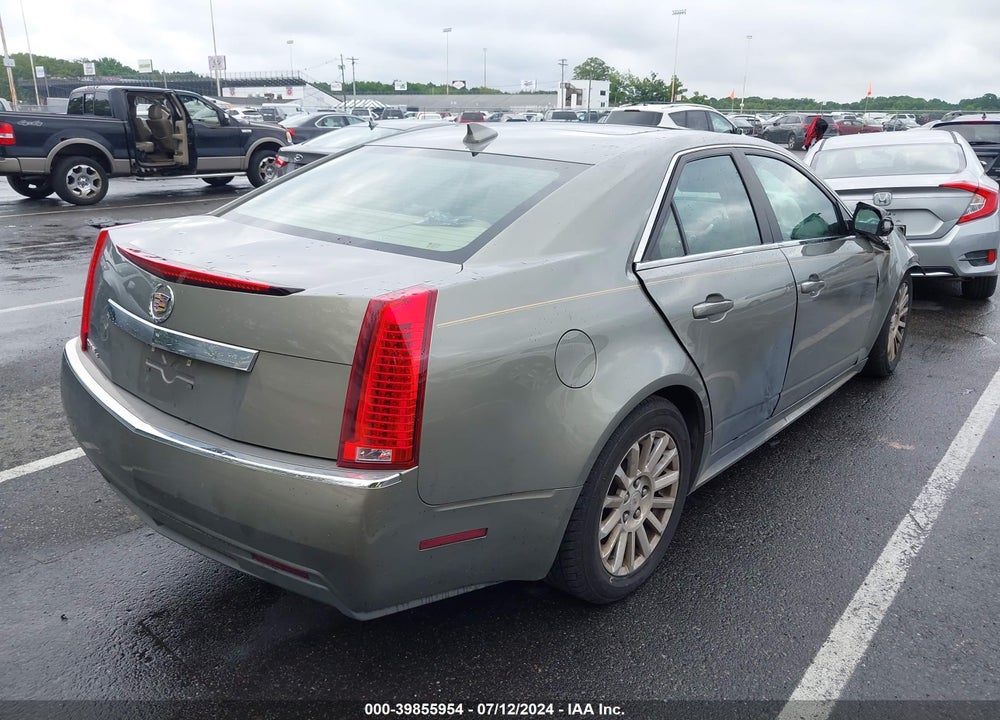2011 CADILLAC CTS LUXURY VIN: 1G6DG5EY0B0159602