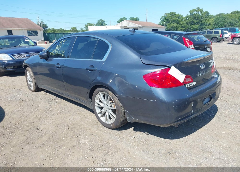 2011 INFINITI G37X VIN: JN1CV6AR7BM404071
