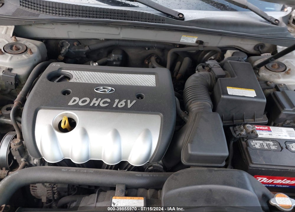 2007 HYUNDAI SONATA GLS VIN: 5NPET46C67H233335
