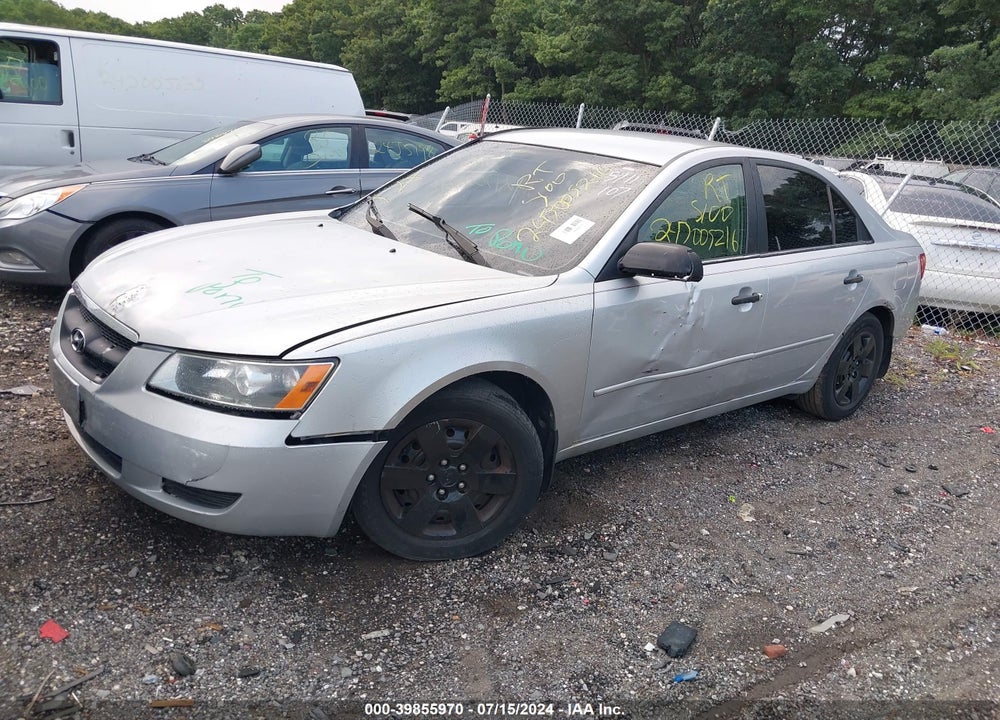 2007 HYUNDAI SONATA GLS VIN: 5NPET46C67H233335