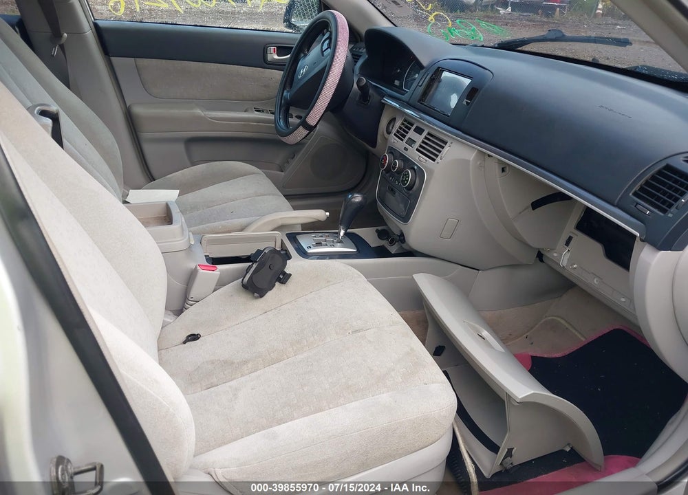 2007 HYUNDAI SONATA GLS VIN: 5NPET46C67H233335