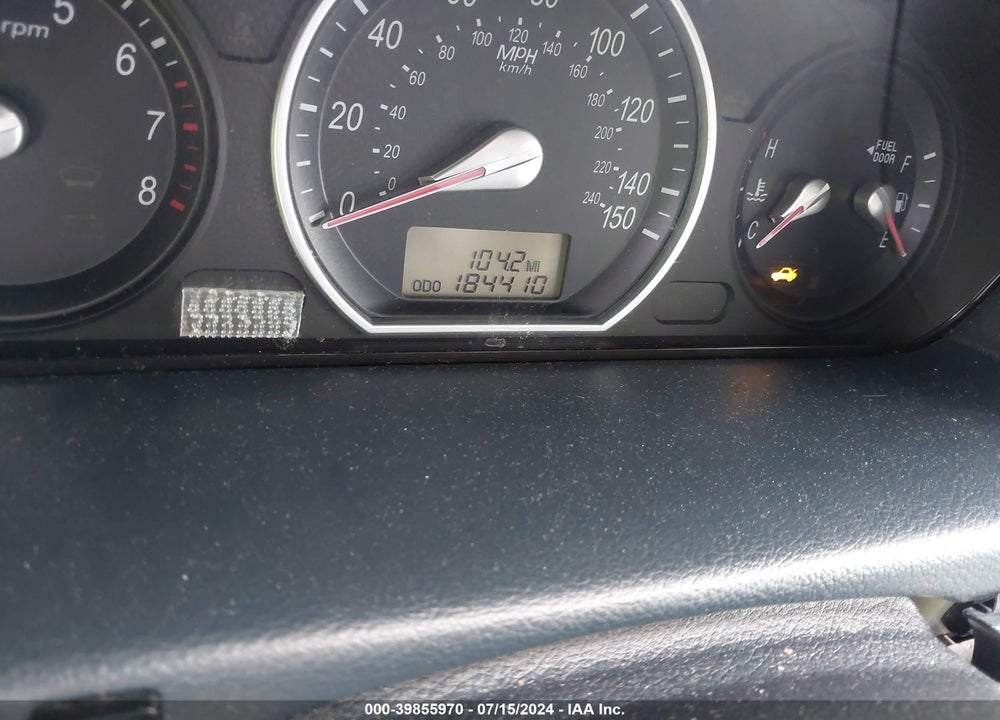 2007 HYUNDAI SONATA GLS VIN: 5NPET46C67H233335
