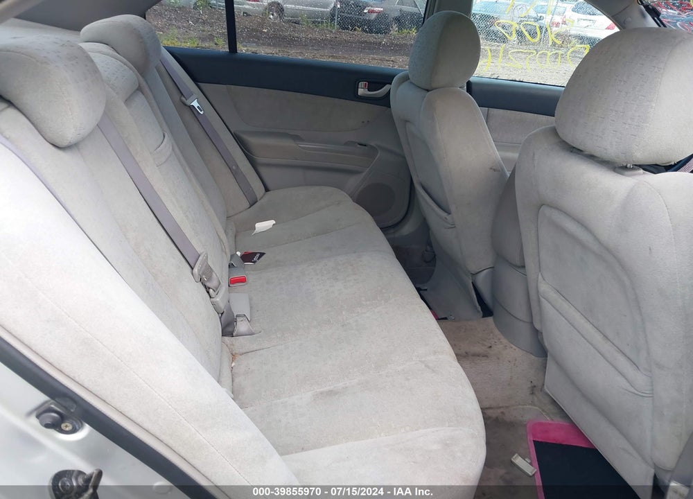 2007 HYUNDAI SONATA GLS VIN: 5NPET46C67H233335