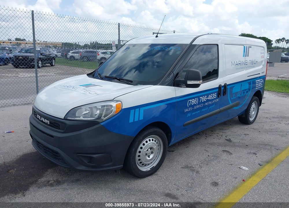 2021 RAM PROMASTER CITY TRADESMAN VIN: ZFBHRFAB9M6U59044