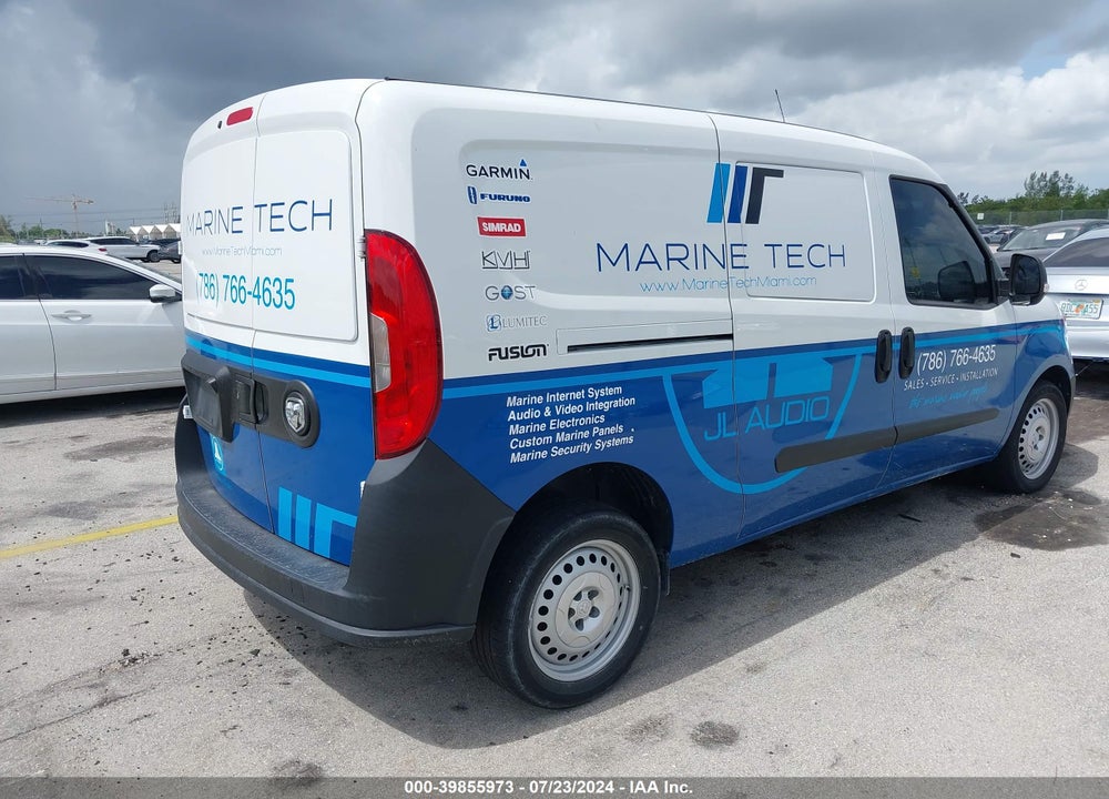 2021 RAM PROMASTER CITY TRADESMAN VIN: ZFBHRFAB9M6U59044