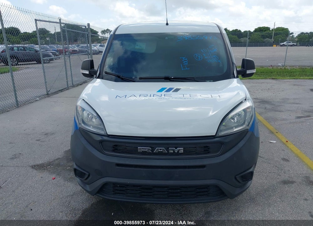 2021 RAM PROMASTER CITY TRADESMAN VIN: ZFBHRFAB9M6U59044