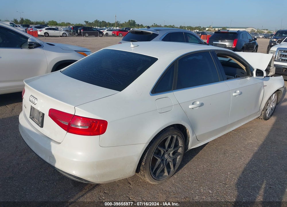 2015 AUDI A4 2.0T PREMIUM VIN: WAUAFAFL4FN034235