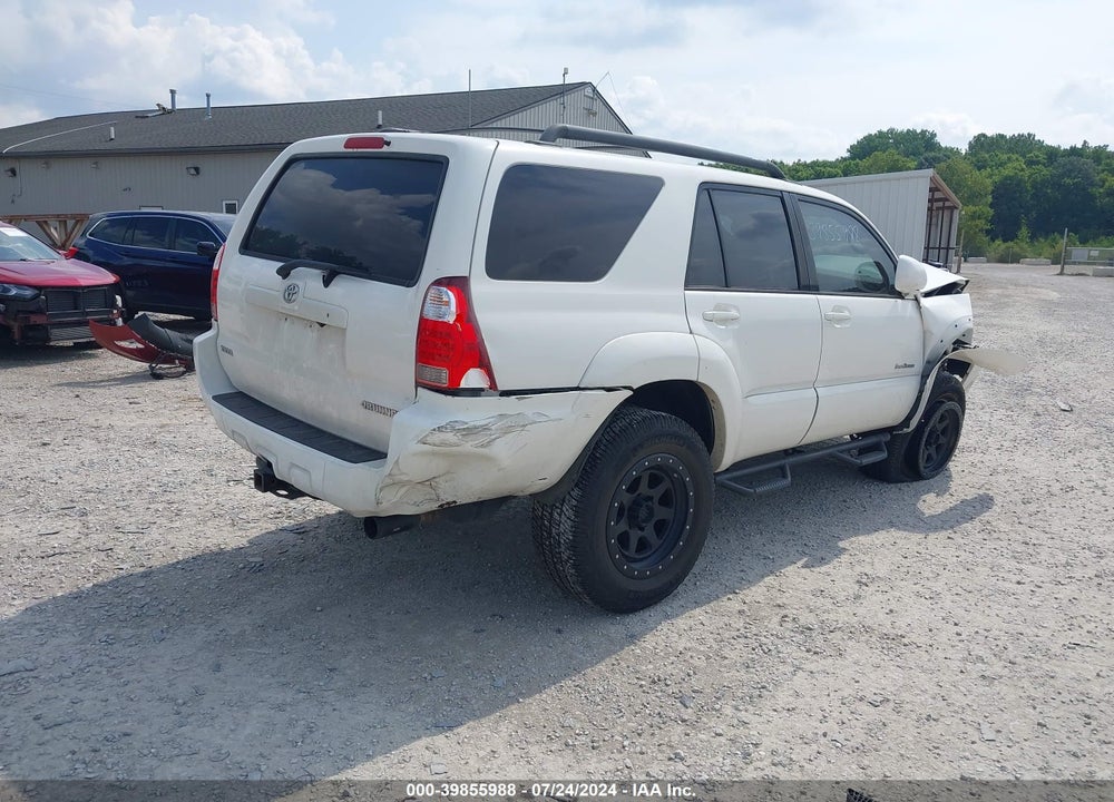 2006 TOYOTA 4RUNNER SR5 SPORT V6 VIN: JTEZU14R860077908