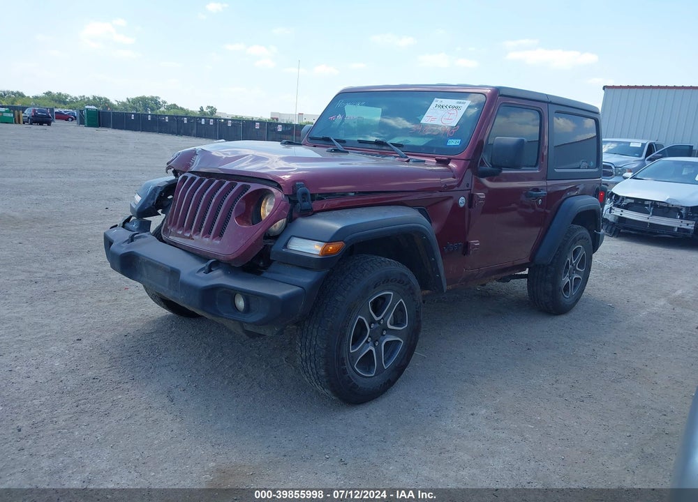 2021 JEEP WRANGLER SPORT S 4X4 VIN: 1C4HJXAG5MW663054