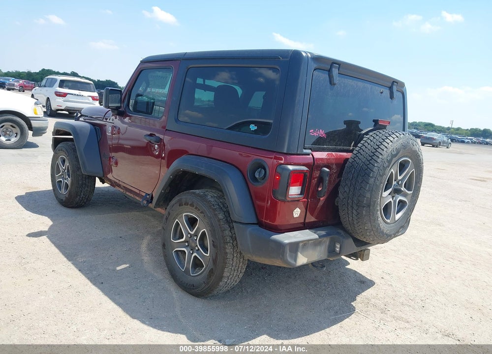 2021 JEEP WRANGLER SPORT S 4X4 VIN: 1C4HJXAG5MW663054