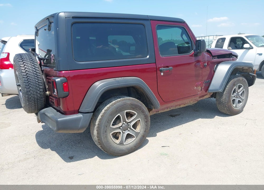 2021 JEEP WRANGLER SPORT S 4X4 VIN: 1C4HJXAG5MW663054