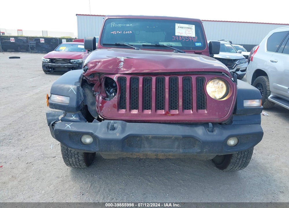 2021 JEEP WRANGLER SPORT S 4X4 VIN: 1C4HJXAG5MW663054