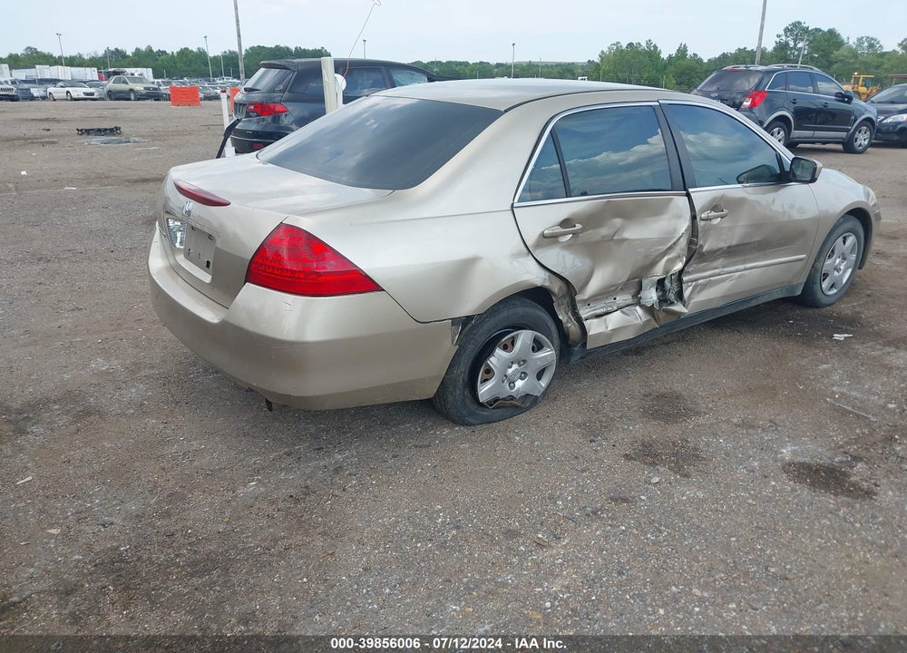2007 HONDA ACCORD 2.4 LX VIN: 1HGCM56407A143626