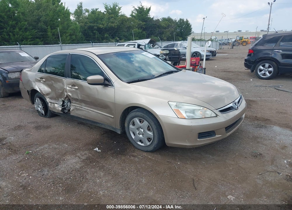 2007 HONDA ACCORD 2.4 LX VIN: 1HGCM56407A143626