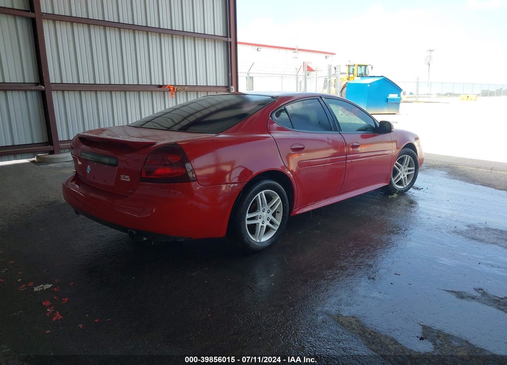 2007 PONTIAC GRAND PRIX GT VIN: 2G2WR554871180128