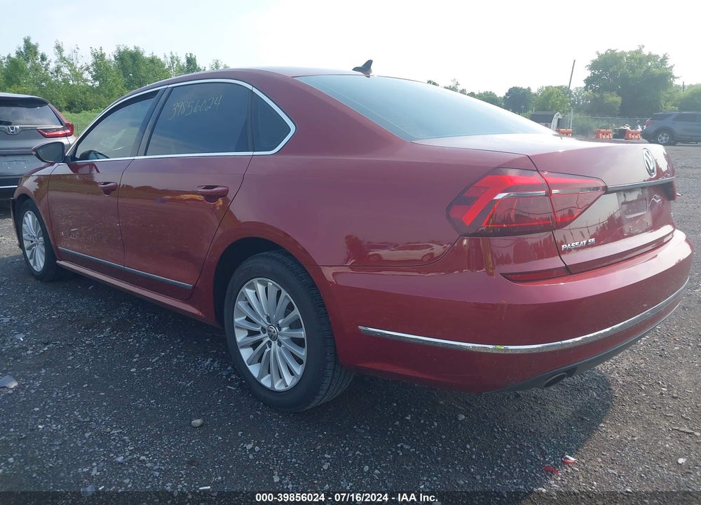 2017 VOLKSWAGEN PASSAT 1.8T SE VIN: 1VWBT7A37HC012669