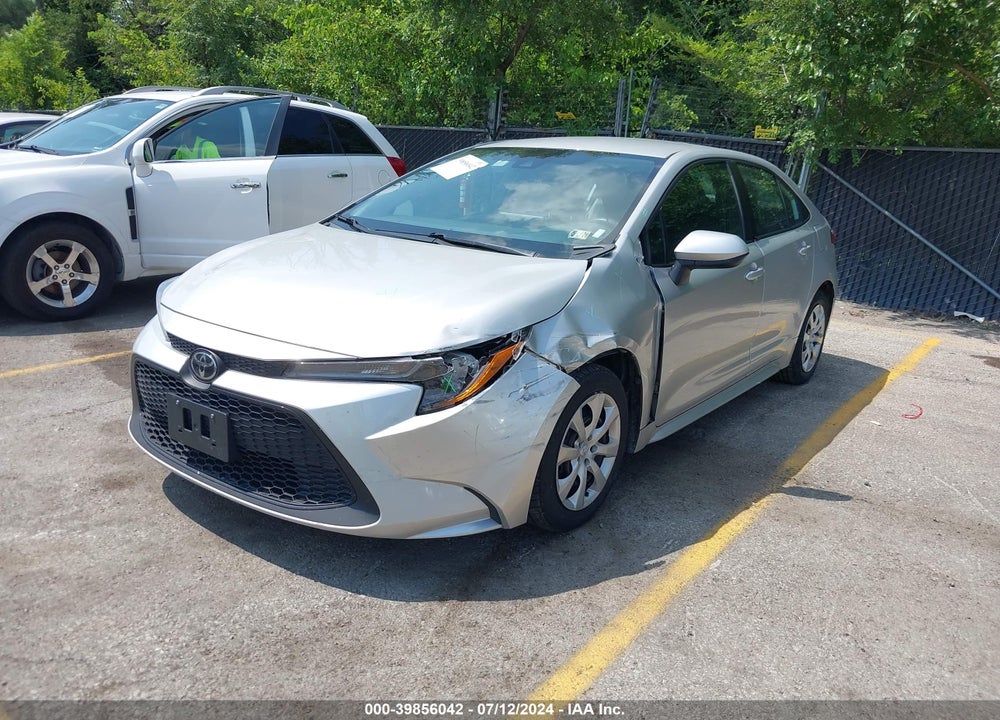 2021 TOYOTA COROLLA LE VIN: 5YFEPMAE6MP260756