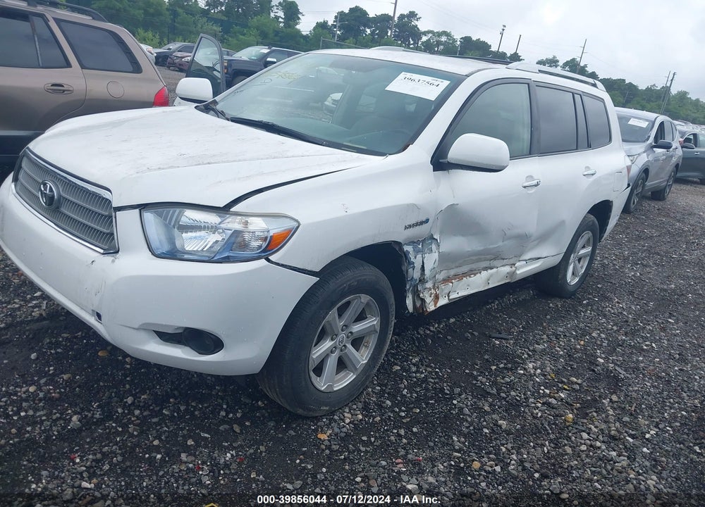 2009 TOYOTA HIGHLANDER HYBRID VIN: JTEEW41A192037008