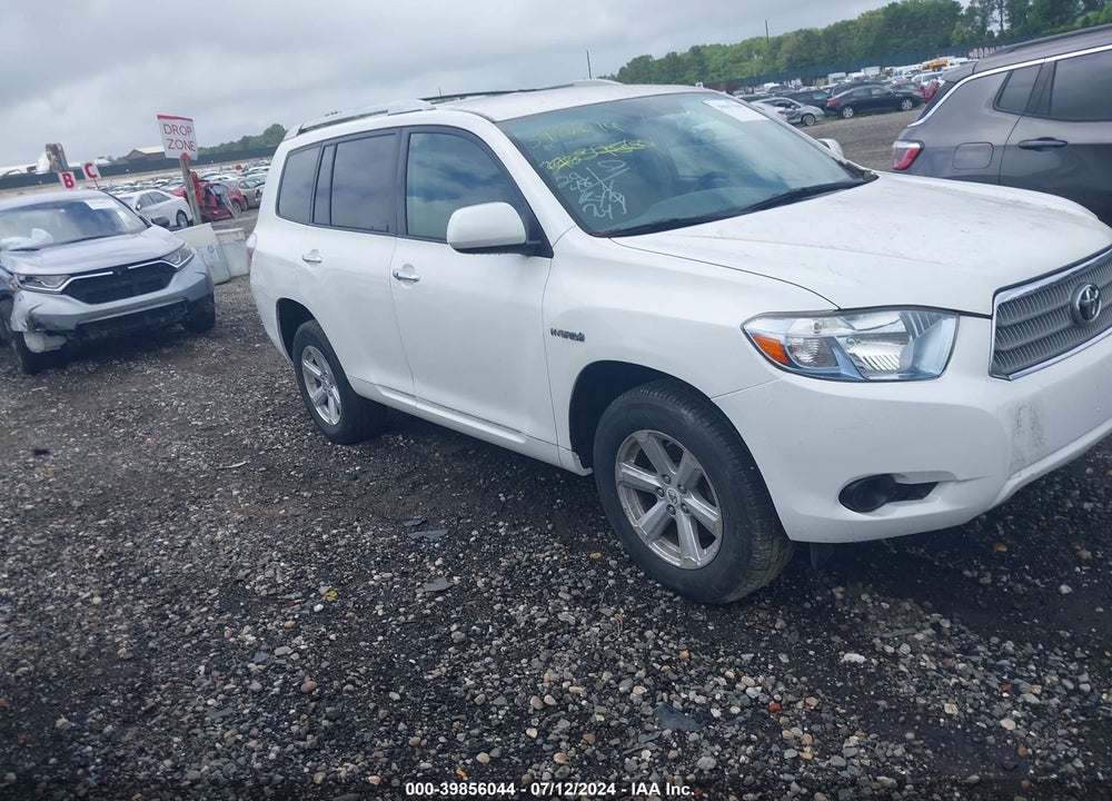 2009 TOYOTA HIGHLANDER HYBRID VIN: JTEEW41A192037008