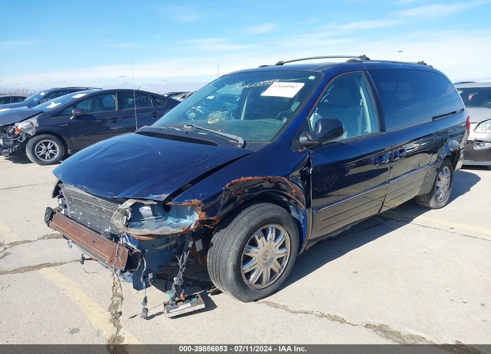 2005 CHRYSLER TOWN & COUNTRY LIMITED VIN: 2C4GP64L95R284629