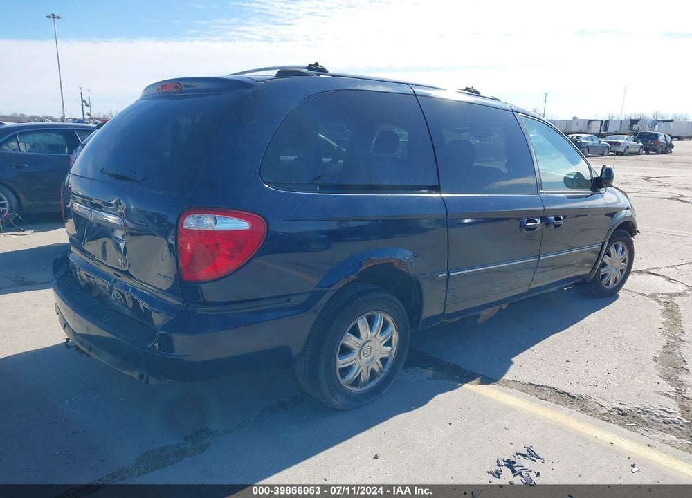 2005 CHRYSLER TOWN & COUNTRY LIMITED VIN: 2C4GP64L95R284629