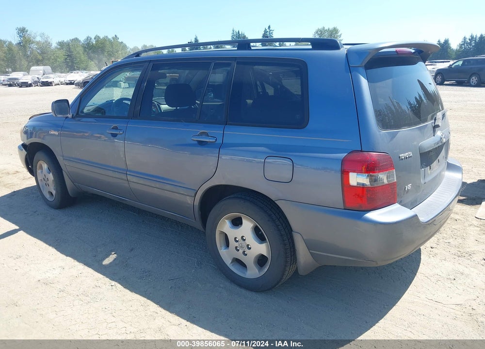 2006 TOYOTA HIGHLANDER LIMITED V6 VIN: JTEDP21A460106908