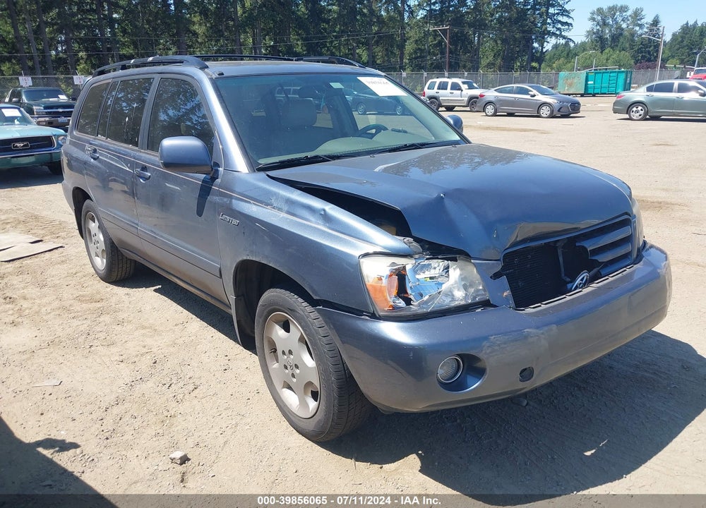 2006 TOYOTA HIGHLANDER LIMITED V6 VIN: JTEDP21A460106908