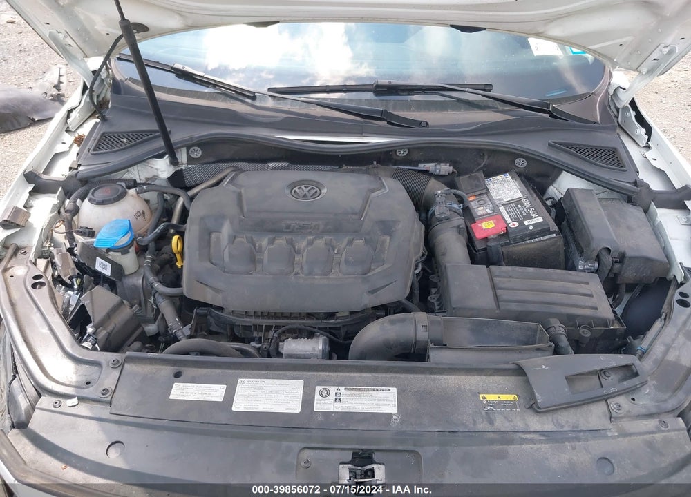 2018 VOLKSWAGEN PASSAT 2.0T SE VIN: 1VWBA7A32JC030802