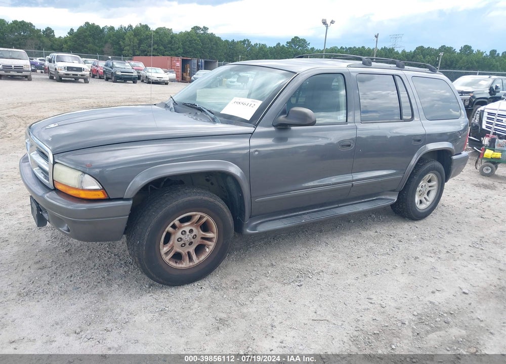 2002 DODGE DURANGO SLT VIN: 1B4HS48N72F180420